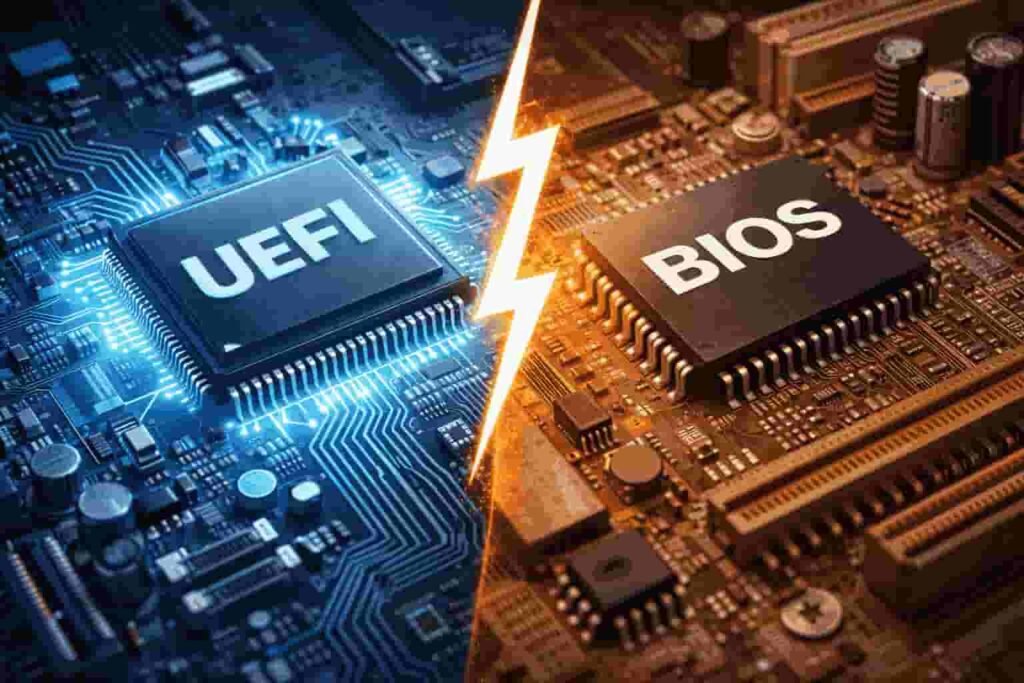 Understanding Modern System Firmware: UEFI vs BIOS - hyperfoss.com